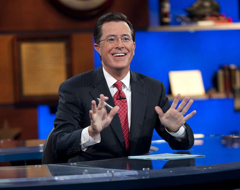 The Associated Press THE LAST WORD: This Sept. 8, 2010 publicity photo released by Comedy Central shows host Stephen Colbert appearing on "The Colbert Report," in New York. "The Colbert Report" ended Thursday after nine seasons.