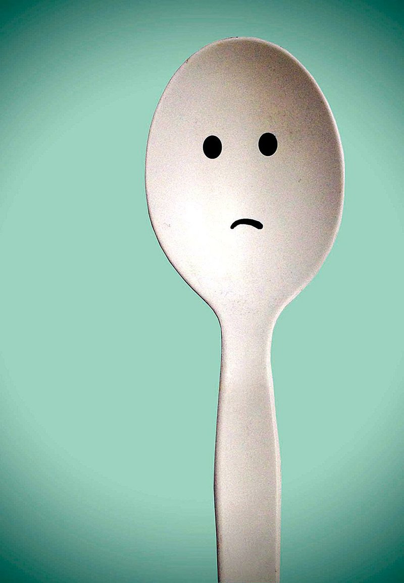 Democrat-Gazette photo illustration/CELIA STOREY
Unhappy spoon for use as illustration with wire story in ActiveStyle. 
USE THIS ONE