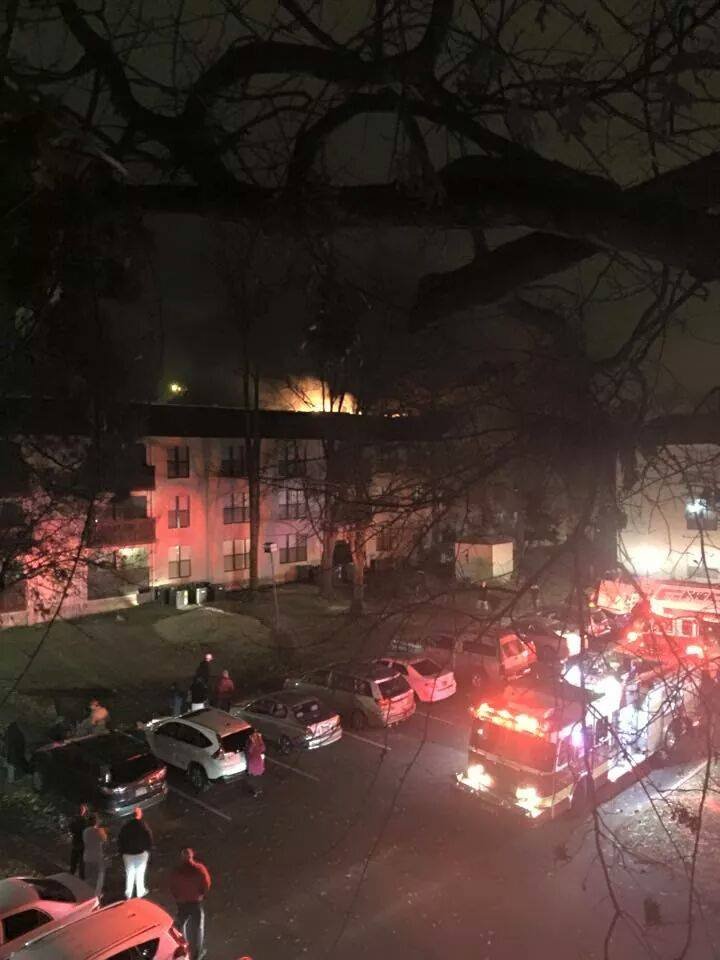 A fire at Forest Place Apartments in Little Rock caused an estimated $300,000 in damage.