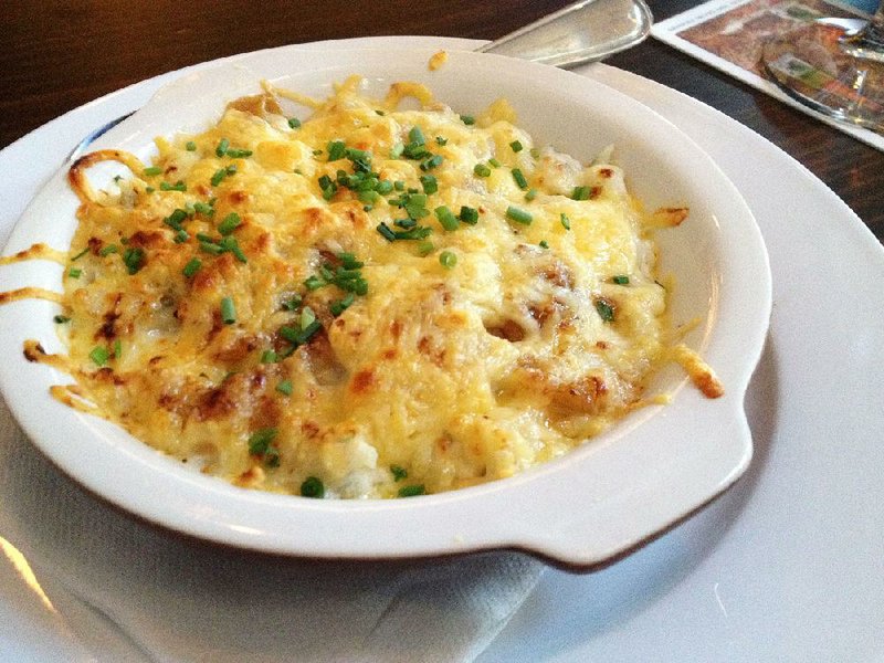 Cheese Spaetzle at The Pantry Crest in Hillcrest 
