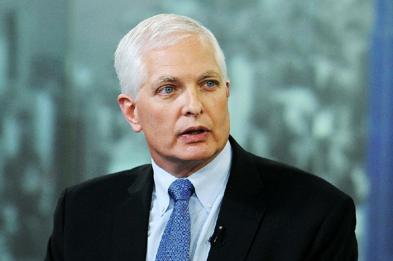 Steven Mueller, president and chief executive officer of Southwestern Energy Co., speaks during a Bloomberg Television interview in New York, U.S., on Thursday, April 14, 2011. Mueller discussed the company's  turnaround and the outlook for natural gas in the U.S. Photographer: Jonathan Fickies/Bloomberg *** Local Caption *** Steve Mueller