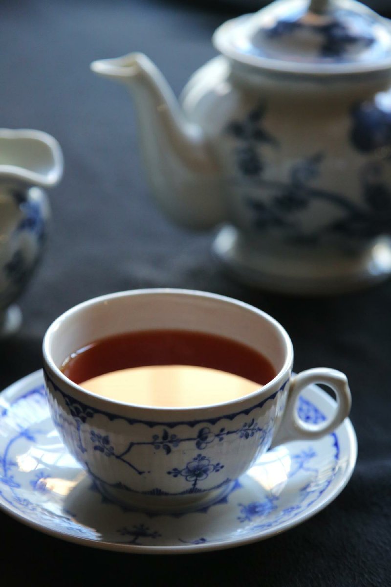 The ritual of tea — delicate cups and saucers, the pretty teaspoons, the teapot and milk pitcher — elevates the afternoon snack from something rushed and mindless to something leisurely and satisfying to the soul as well as the stomach.