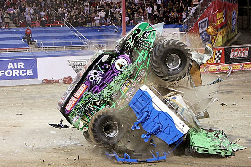 Monster Jam, 7:30 p.m. Jan. 16-17 at North Little Rock’s Verizon Arena. 