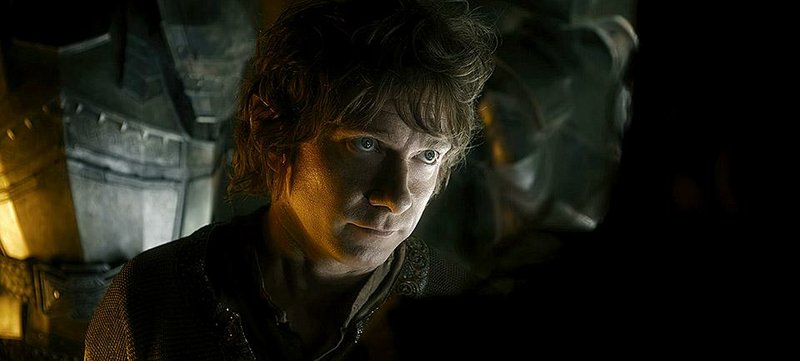 Martin Freeman stars as Bilbo Baggins in The Hobbit: The Battle of the Five Armies. It came in first at last weekend’s box office and made about $21.7 million.