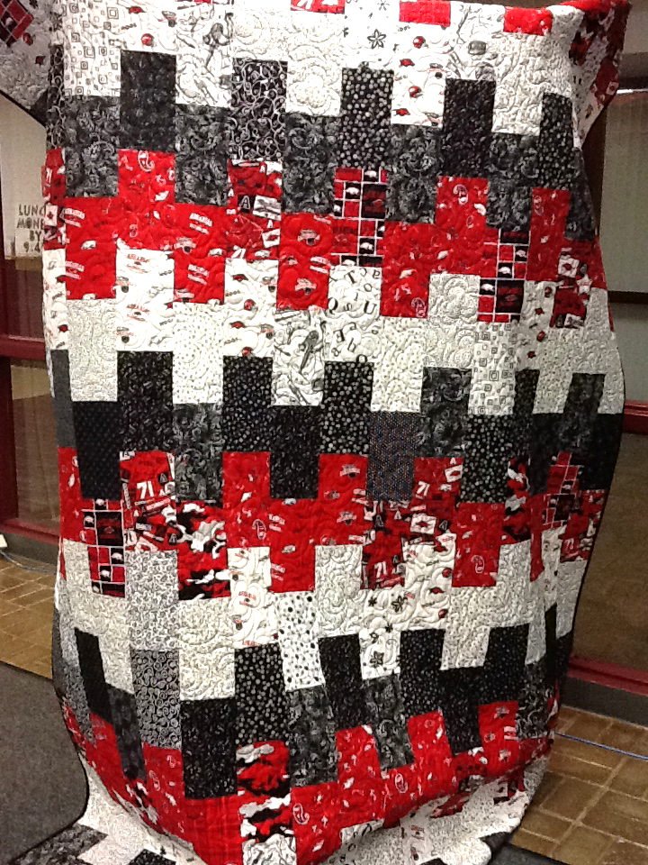 Submitted Photo Several items will be in the auction, including this Razorback quilt by Toni Sarratt.