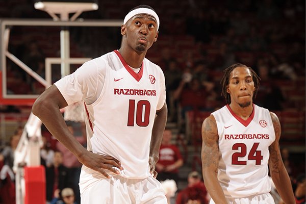 Bobby Portis and Michael Qualls at the NBA Draft Combine