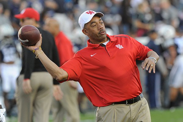 Vernon Hargreaves was hired as Arkansas' linebackers coach on Jan. 20, 2015 after spending two seasons at Houston. 