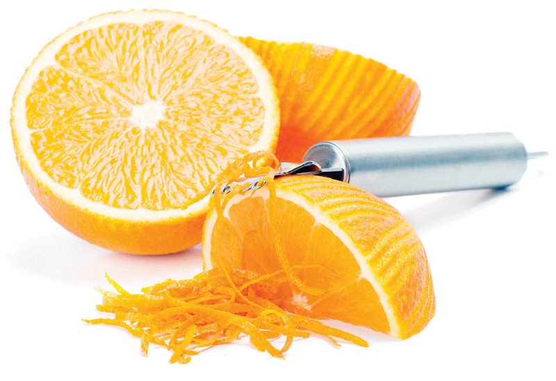 Fresh orange segments and orange zest add zing and color to this recipe.