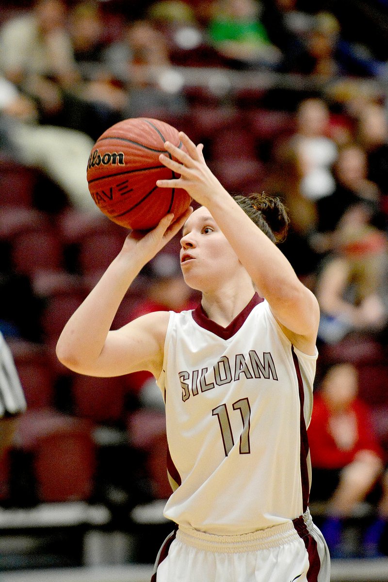 Bud Sullins/Special to the Herald-Leader Siloam Springs senior guard Rachel Jones is having a productive season for the Lady Panthers. Jones is averaging 5.8 points and 1.9 steals per game.