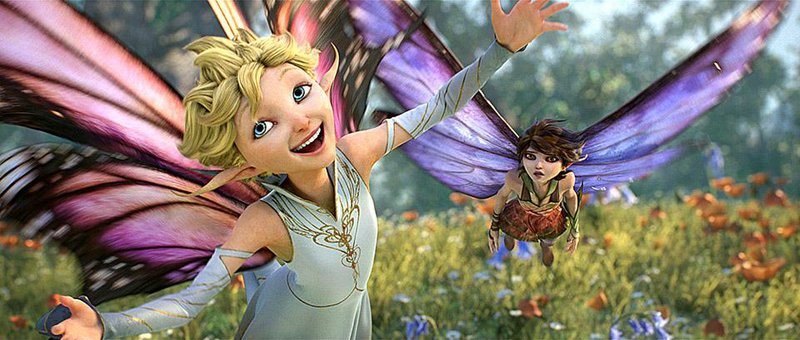 Dawn (voice of newcomer Meredith Anne Bull) is crazy for love, while her sister Marianne (voice of Evan Rachel Wood) takes a decidedly different stance in "Strange Magic,î a madcap fairy tale told through popular songs from the past six decades. Directed by Gary Rydstrom, ìStrange Magicî will be released by Touchstone Pictures on Jan. 23, 2015. (Strange Magic © & TM 2014 Lucasfilm Ltd.  All Rights Reserved.)