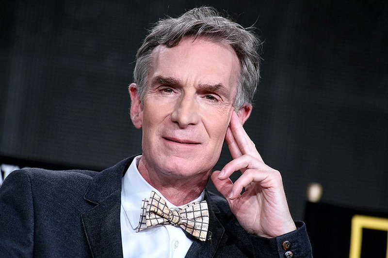 Bill Nye speaks on stage at the National Geographic Channel 2015 Winter TCA on Wednesday, Jan. 7, 2015, in Pasadena, Calif. (Photo by Richard Shotwell/Invision/AP)