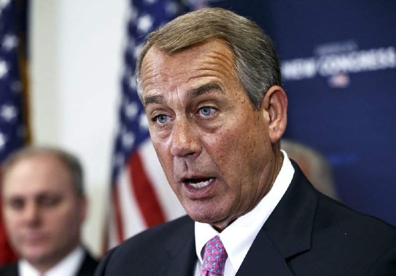 “When we’re ready to move, we will,” House Speaker John Boehner said Tuesday, speaking about a border security bill. 
