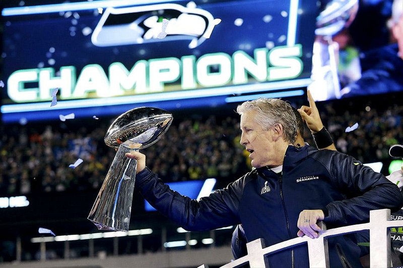 Fired by the New England Patriots after the 1999 season, Seattle Coach Pete Carroll didn’t coach in 2000 but in the 15 years since then he has reached the pinnacle of the NFL with a resounding victory in Super Bowl XLVIII last season. 
