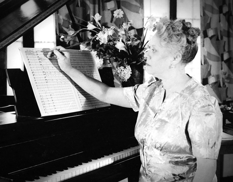 Courtesy Photo Florence Price (1887-1953) was a Little Rock composer and musician who fell out of popularity in the 1940s. A recent discovery of previously unknown compositions has led to a resurgence in interest in her work. She is the main subject of a two-day symposium this weekend at the University of Arkansas.