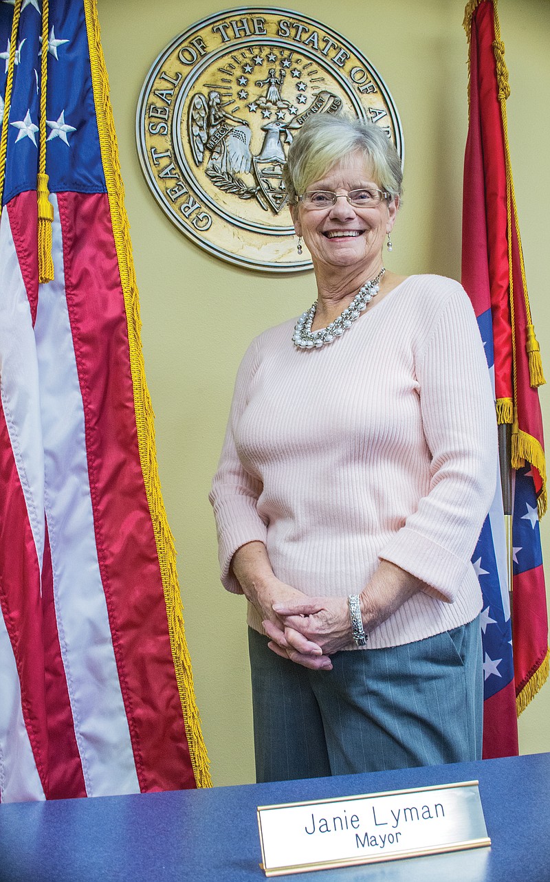 Janie Lyman is the first woman to serve as mayor of Haskell. She won the November 2014 election with 52 percent of the vote.