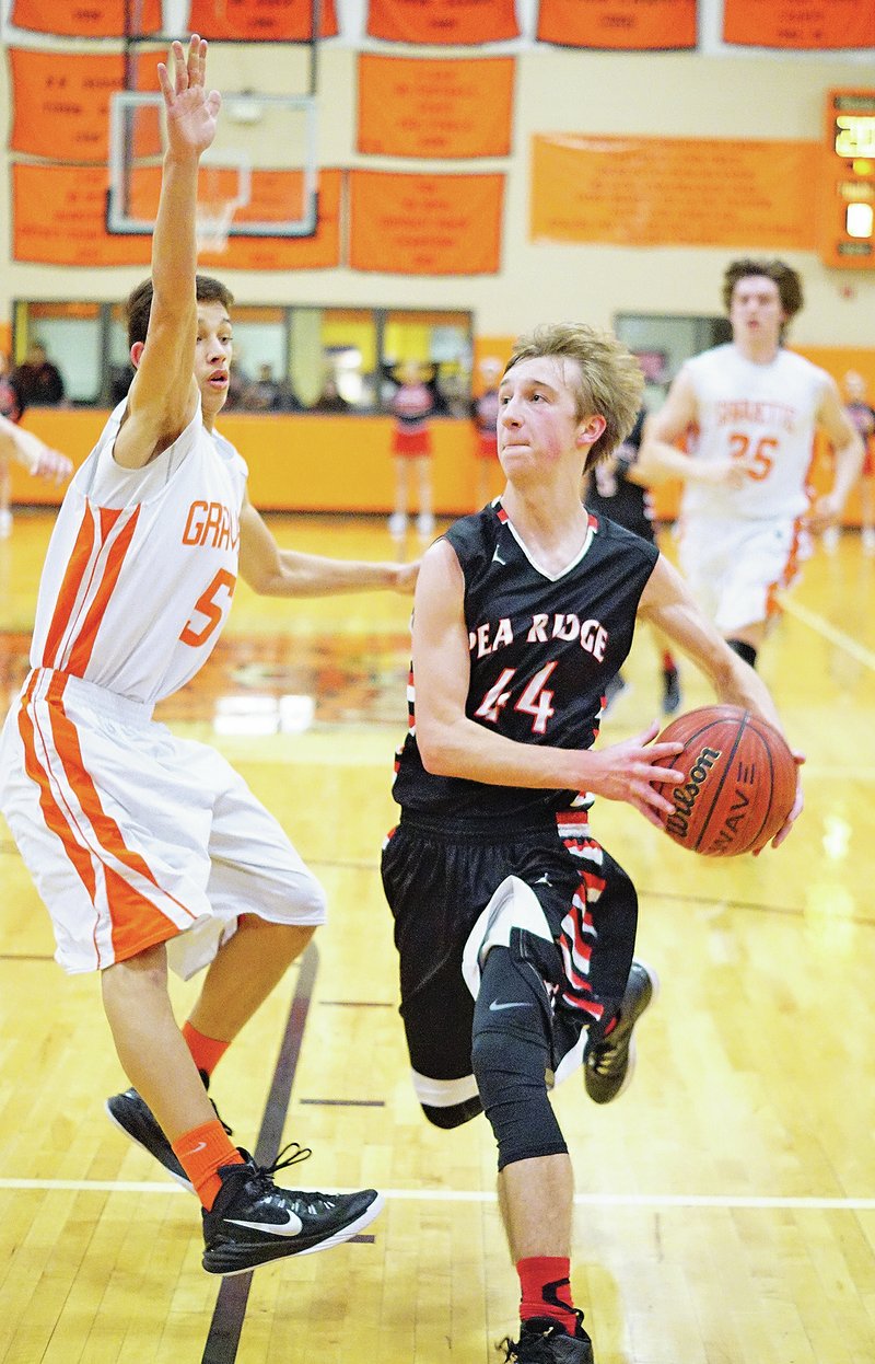 Basketball Pea Ridge holds off Gravette Northwest Arkansas Democrat