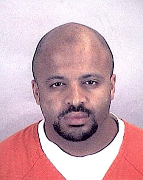 Zacarias Moussaoui is shown in this August 2001 photo. 
(AP Photo/Sherburne County, Minn., Sheriff's Office)