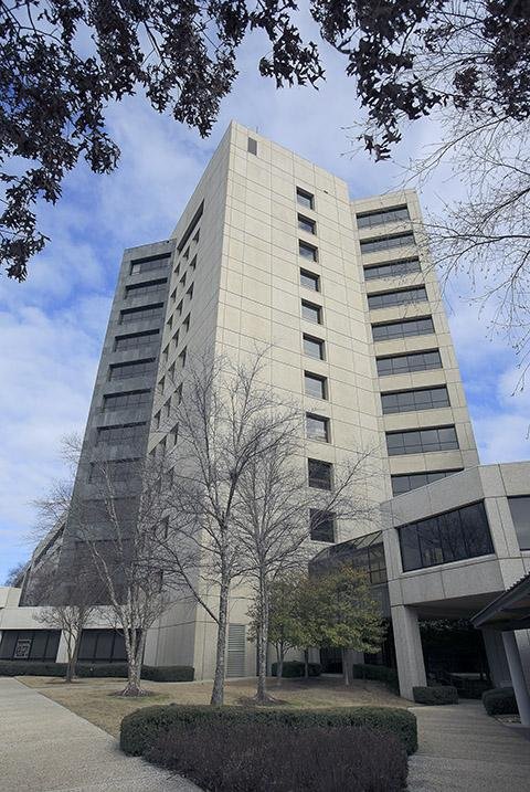 Arkansas Democrat-Gazette/STATON BREIDENTHAL --2/6/15-- The new location for Arkansas Blue Cross Blue Shield will be in this building on Allied Drive. 