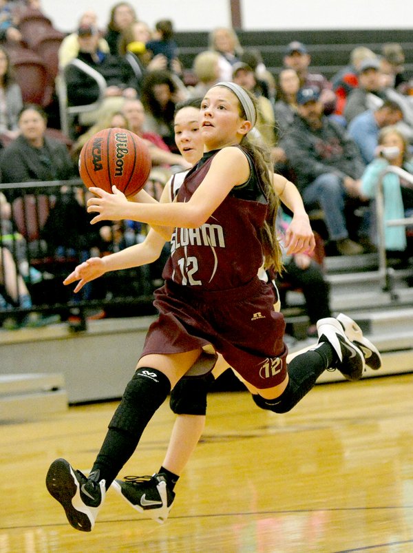 Seventh-grade girls wrap up successful season