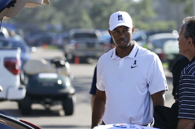 Tiger Woods said Wednesday his game is “not acceptable” to compete in tournaments.
