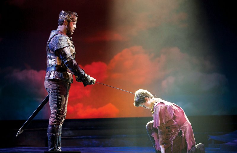 Three local actors will have the chance to particpate in their first show with the Walton Arts Center as Tom of Warwick in “Camelot,” opening Tuesday.