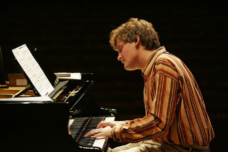 Pianist Olli Mustonen will play his own sonata and works Tuesday by Tchaikovsky, Chopin and Scriabin at the University of Arkansas at Fayetteville.