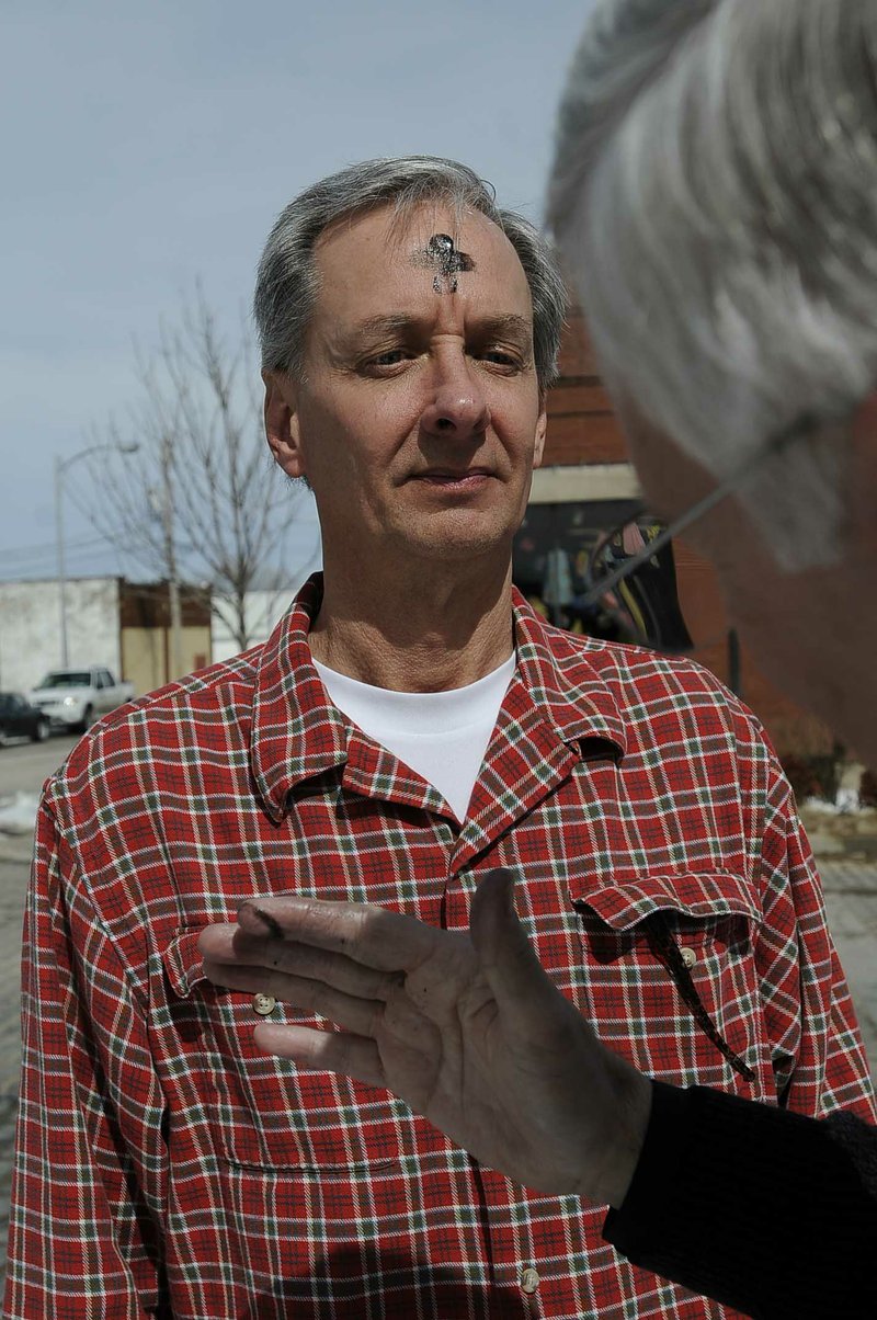 Bruce Parker, like many other Christians, marked last year’s Ash Wednesday with ashes on his forehead as a sign of repentence. “(The ashes) are a visual aide, a sign to others of our mortality and dependence on God’s salvation. Ash Wednesday is when we reflect on mortality — ours and that of Jesus,” said the Rev. David Bentley, senior pastor of First United Methodist Church in Rogers