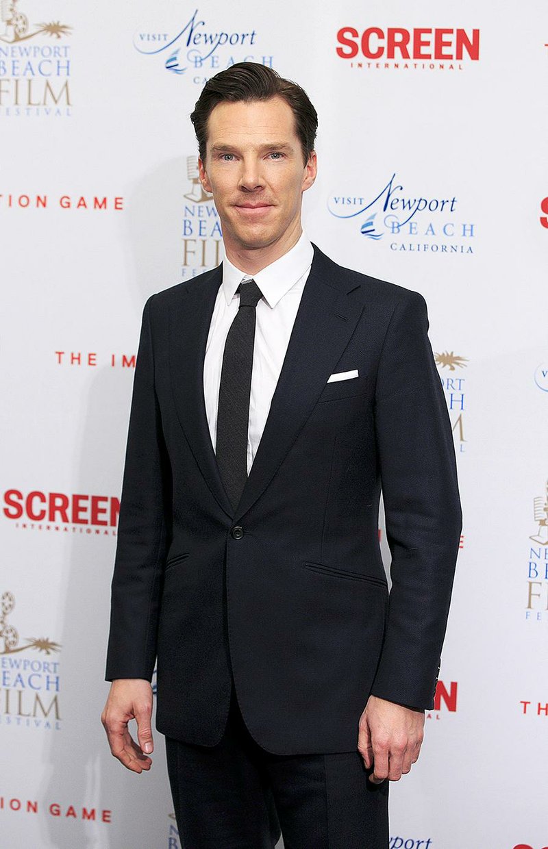 English actor Benedict Cumberbatch poses for photographers as he arrives to a private pre-BAFTA reception hosted by The Newport Beach Film Festival to award The Imitation Game with two of the Festival’s highest honors: Best Picture and Best Ensemble Cast, on Thursday, Feb. 5, 2015, in London. The British Academy of Film and Television Arts award ceremony takes place on Sunday, Feb. 8, at which Benedict Cumberbatch is nominated for Best  Leading Actor for his role in the The Imitation Game. (Photo by John Phillips/AP)