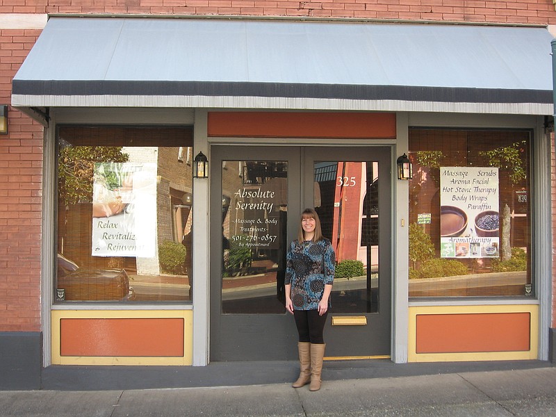 Submitted photo Absolute Serenity Massage &amp; Body Treatments, owned by Loretta Duplantis, LMT, above, is located at 325 Ouachita Ave. Absolute Serenity welcomes everyone to come in and take advantage of the benefits of massage therapy, whether you have a physical ailment or are just looking for a pampering treat. Adding massage therapy to a health care regimen can be very beneficial to a person&#8217;s health and wellness. Massage therapy should be a regularly scheduled priority in your life. Absolute Serenity offers a variety of therapeutic massages and body treatments in a calm, relaxing environment by appointment. If looking for a stress-free &#8220;Me&#8221; day, Absolute Serenity offers package deals. For more information or to schedule an appointment, please call 501-276-0857.