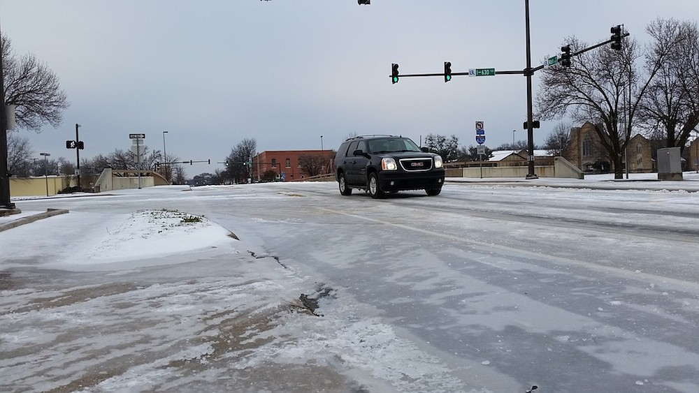 Roads slick day after winter storm moves through | The Arkansas ...
