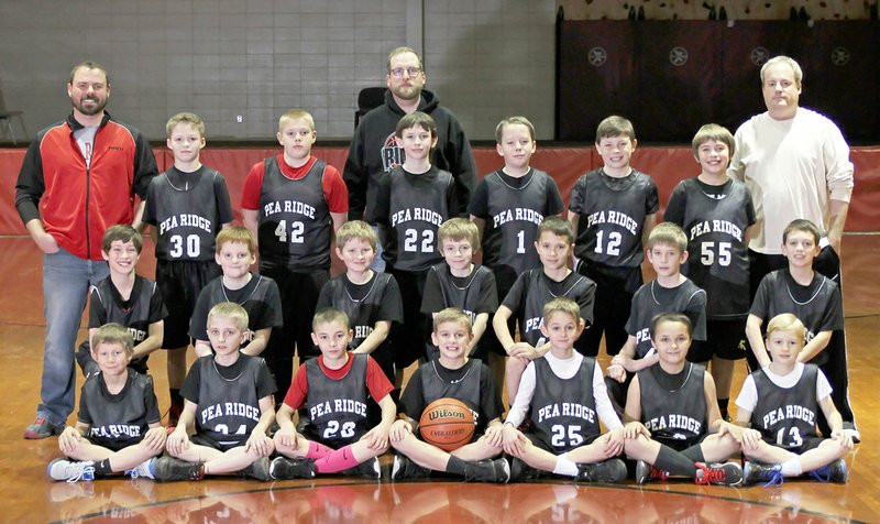 Members of the fourth-grade boys YCB basketball teams included: Blake Brown, J.J. Beck, Max Scholtes, Selleck Smith, Cade Mann, Bric Cates, Paeton Spillman, Bobby Mahoney, Evan Anderson, Brayden McGowen, Cooper David, Vincent Vitali, Dylan Wilson, Bradyden Piper, Andrew Shackelford, Caleb Johnson, Sam Shamburger, Donavin Kester, Bryce Mackey, Colton Thurman, Trey Milne-Jones, Cameron Scott, Dalyn Cawford and Aaron Staib.