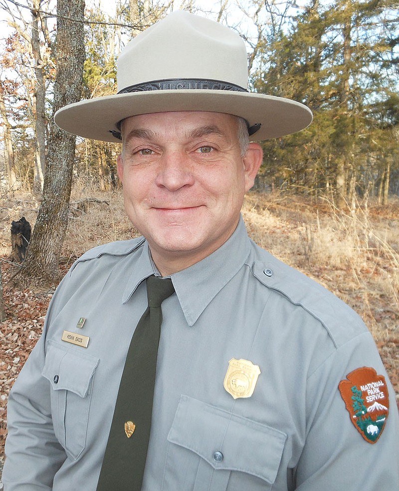 Kevin Eads has been selected as superintendent of Pea Ridge National Military Park.