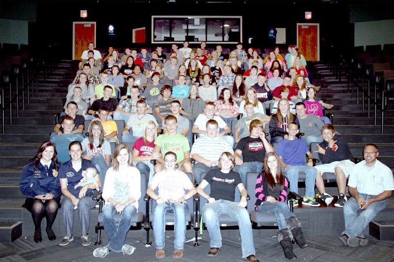 COURTESY PHOTO Ag I students at McDonald County High School attended the Greenhand Conference at Crowder College followed by a tour of the National Fish Hatchery in Neosho.