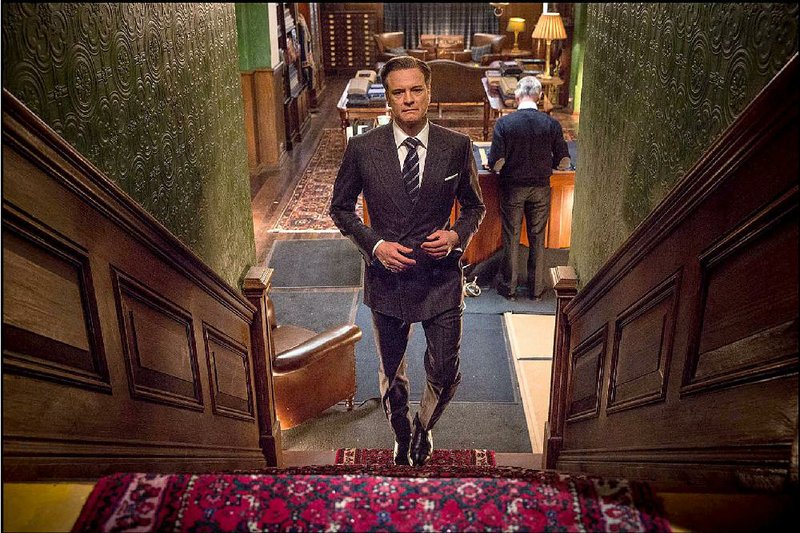 Colin Firth stars as Harry, an impeccably suave spy, in Kingsman: The Secret Service. It came in second at last weekend’s box office and made about $42 million.