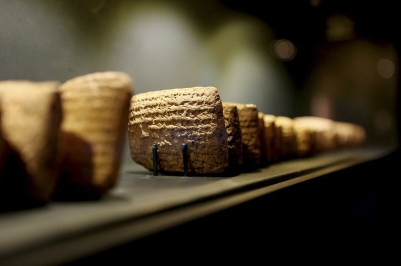 These cuneiform tablets on display at the Bible Lands Museum in Jerusalem provide the earliest written evidence of the biblical exile of the Judeans in what is now southern Iraq. 