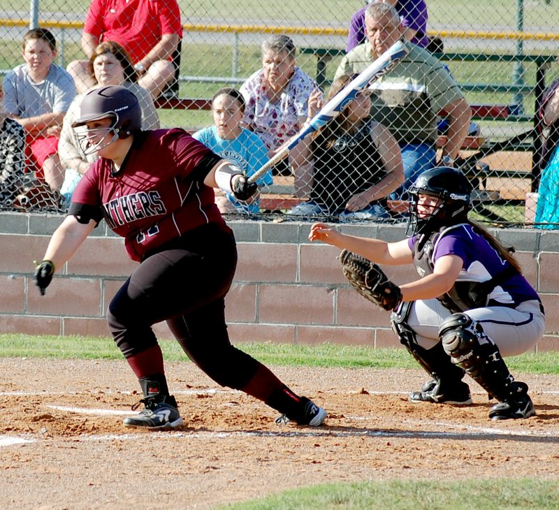 Graham Thomas/Herald-Leader Siloam Springs junior first baseman Shayla Simmons had 12 RBIs for the Lady Panthers softball team in 2014. The Lady Panthers are scheduled to open their season at 5 p.m. Monday against Pea Ridge.
