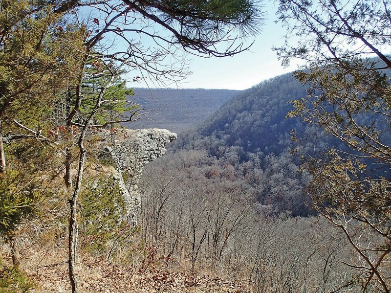 FILE — Hawksbill Crag is shown in this file photo.