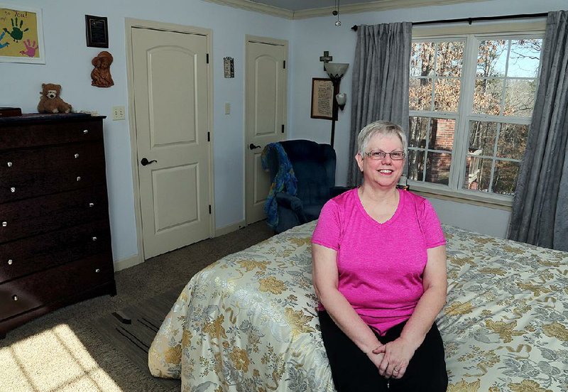 Dr. Karen Leonard, who is a professor of Management at UALR. Her favorite space is her bedroom.