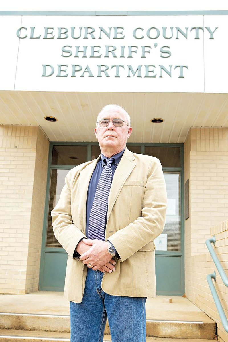 Newly appointed Cleburne County Sheriff Alan Roberson started as a Judsonia police officer 26 years ago after serving in the military, but he said he likes sheriff’s offices better than serving in a city police department. Roberson oversees 21 deputies. “I’d like to have three more. We have a very, very supportive quorum court. I think next year, that will be a
possibility,” he said.