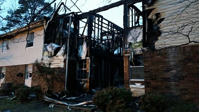 LR Apartment Building A Loss After Overnight Fire | The Arkansas ...