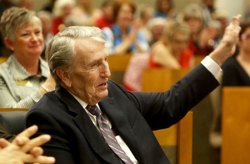 Former U.S. Sen. Dale Bumpers is shown in this file photo.