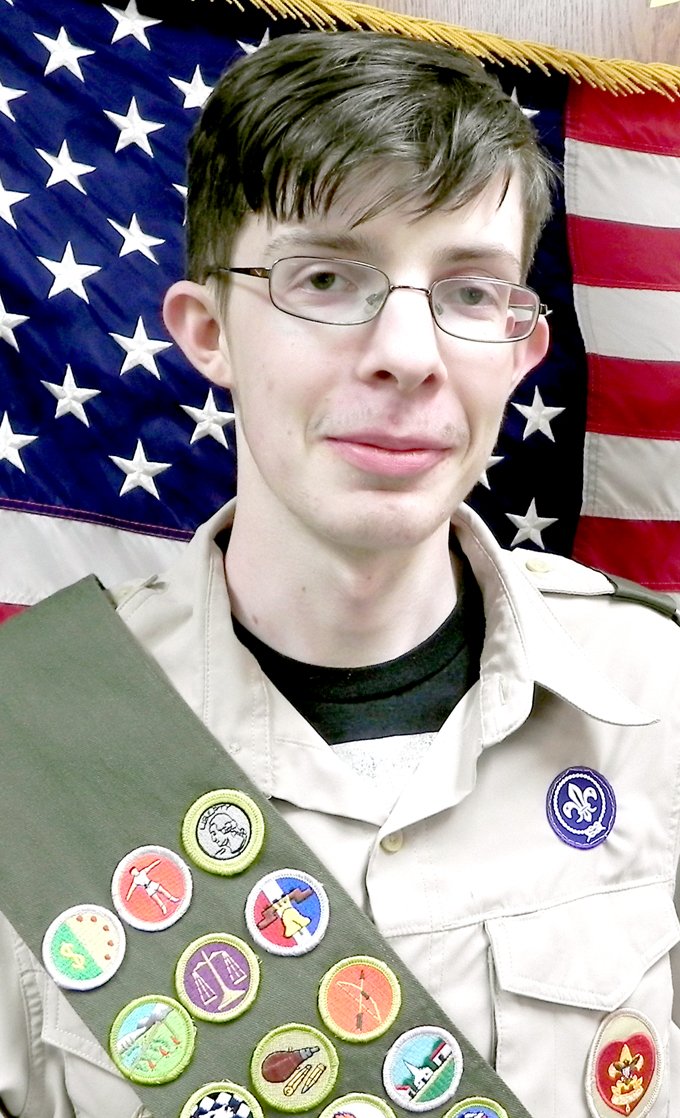 COURTESY PHOTO Kendall Combs of Farmington has earned Boy Scout&#8217;s highest award, the rank of Eagle Scout.