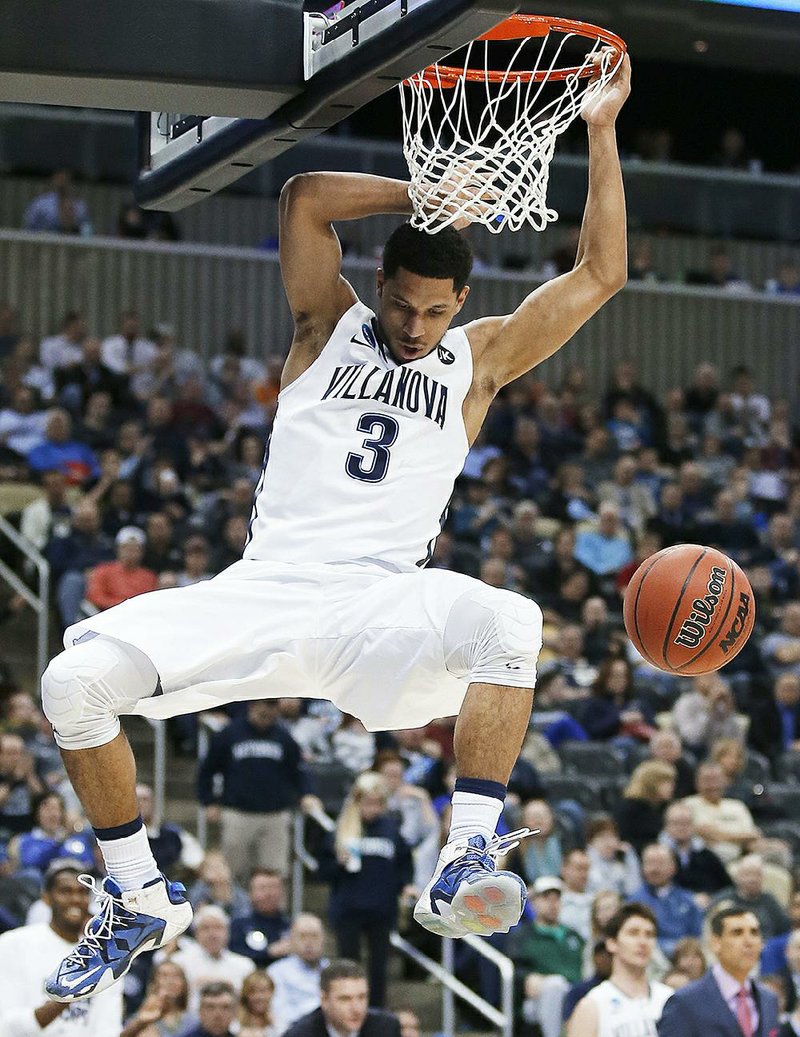Villanova guard Josh Har t finished with 7 points, 8 rebounds and 4 assists to help the top-seeded Wildcats defeat Lafayette 93-52 Thursday at the East Region in Pittsburgh.