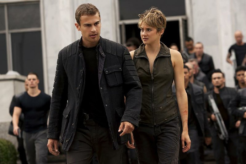 Tris Prior (Shailene Woodley) doesn’t fit into any of her society’s rigidly defined roles in Insurgent, the futuristic sci-fi franchise set in Chicago.