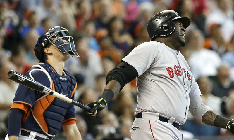 Boston Red Sox slugger David Ortiz (above), Philadelphia’s Ryan Howard and Baltimore’s Chris Davis were subject to the most infield shifts in 2014, according to Baseball Info Solutions.