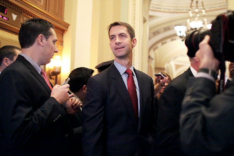 Arkansas’ U.S. Sen. Tom Cotton is shown in this file photo.