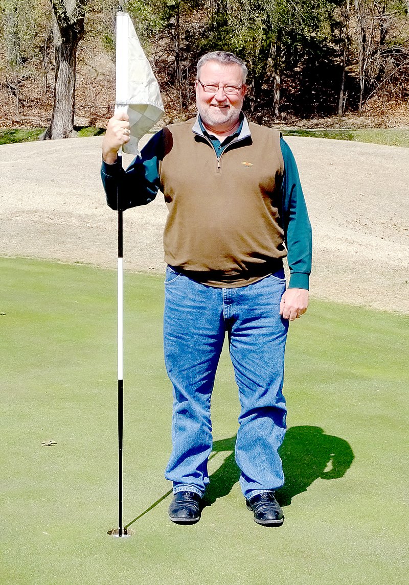Lynn Atkins/The Weekly Vista Looking back over his first year in Bella Vista, Golf Maintenance Manger Keith Ihms is grateful for good weather. Part of his first year was spent finishing the clean up after the August 2013 floods.