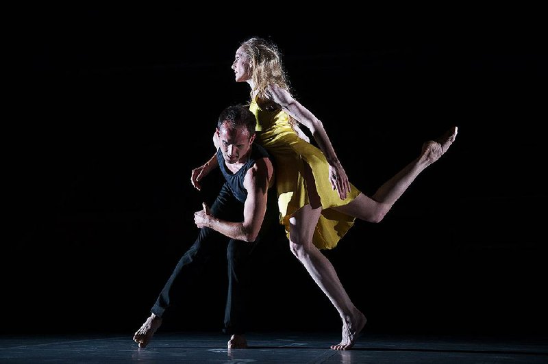Wendy Whelan and Christopher Duggan will dance Restless Creature when Whelan and her company perform Saturday at Walton Arts Center in Fayetteville.