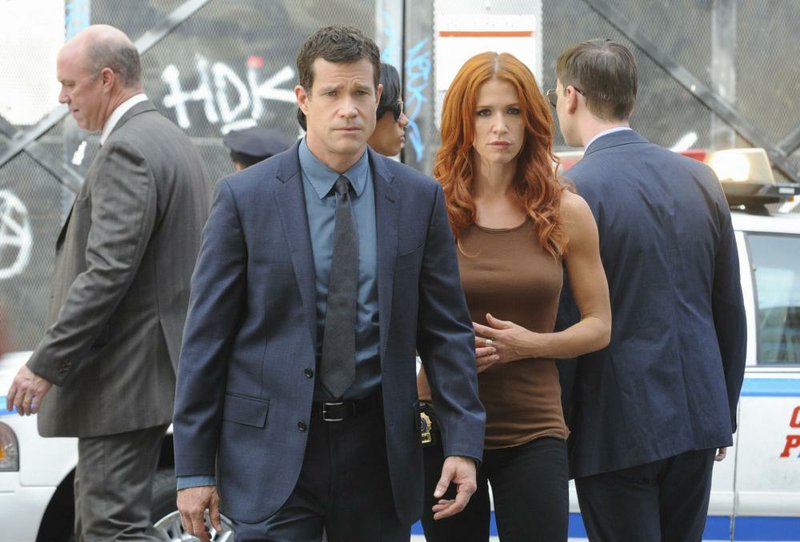 Poppy Montgomery and Dylan Walsh  star in UNFORGETTABLE, on the CBS Television Network.  The series airs at 7 p.m. Fridays.

