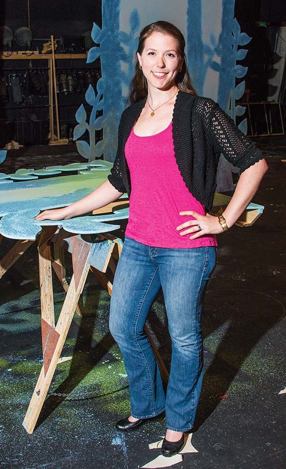 Lonsdale native Paige Carpenter will appear in the upcoming production of The Legend of Robin Hood at the Arkansas Arts Center Children’s Theatre in Little Rock. In addition to portraying the Prioress of Kirklees, Carpenter is also helping build the set for the show, which opens Thursday.